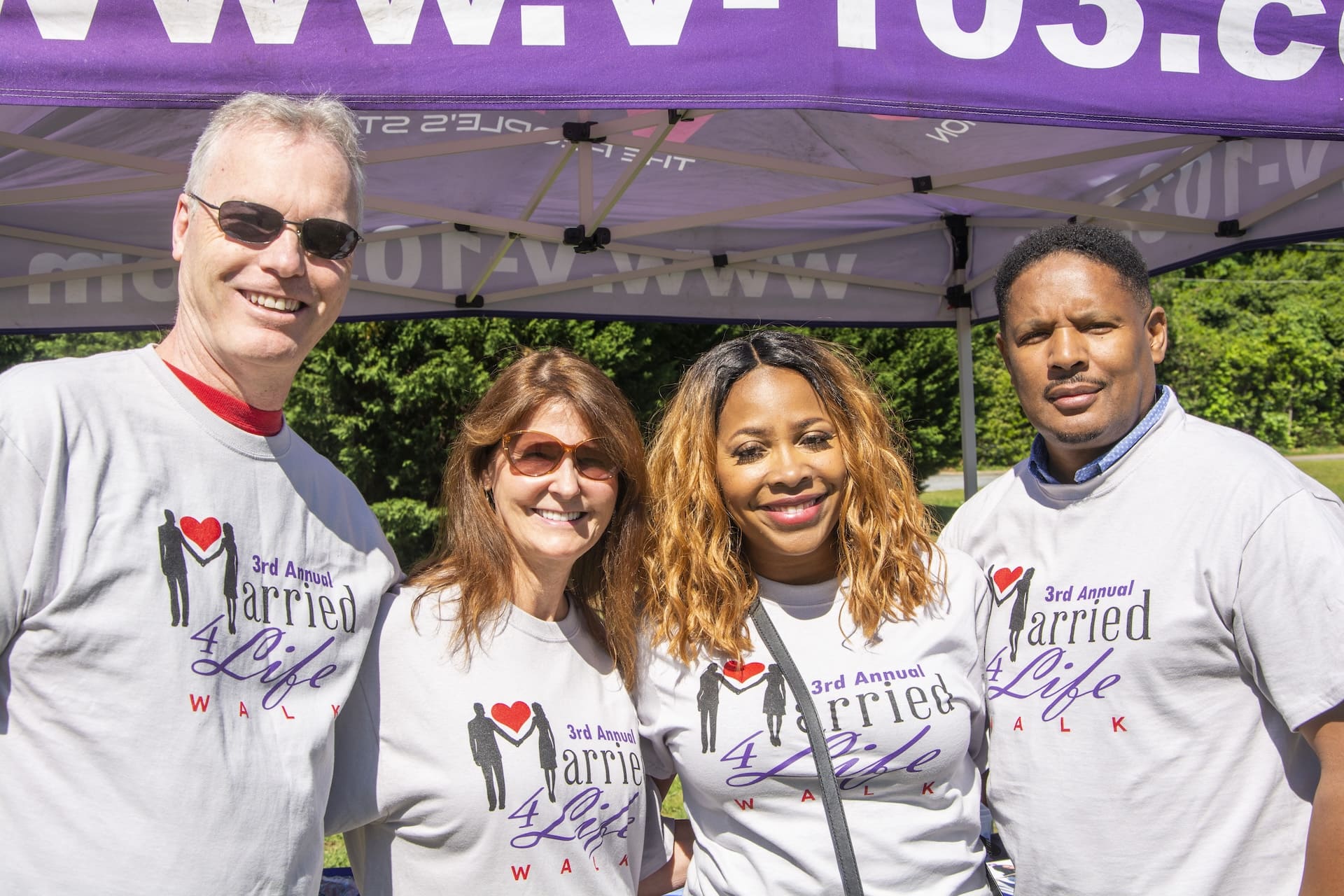 couples connecting at Married 4 Life Walk
