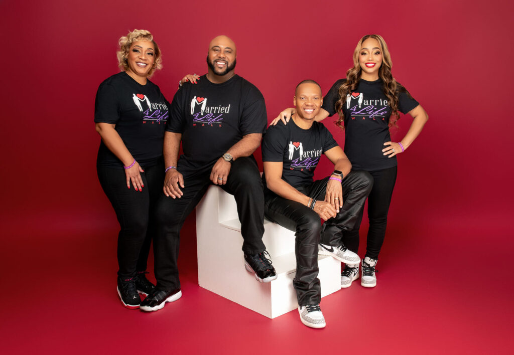 Married 4 Life Walk team contact page for media inquiries and partnerships